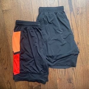 Lot of 2 Nike XXL Dri-Fit Training shorts